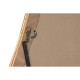 Стенно огледало Home ESPRIT Естествен Кристал Pатан Град 71 x 2,5 x 120,5 cm