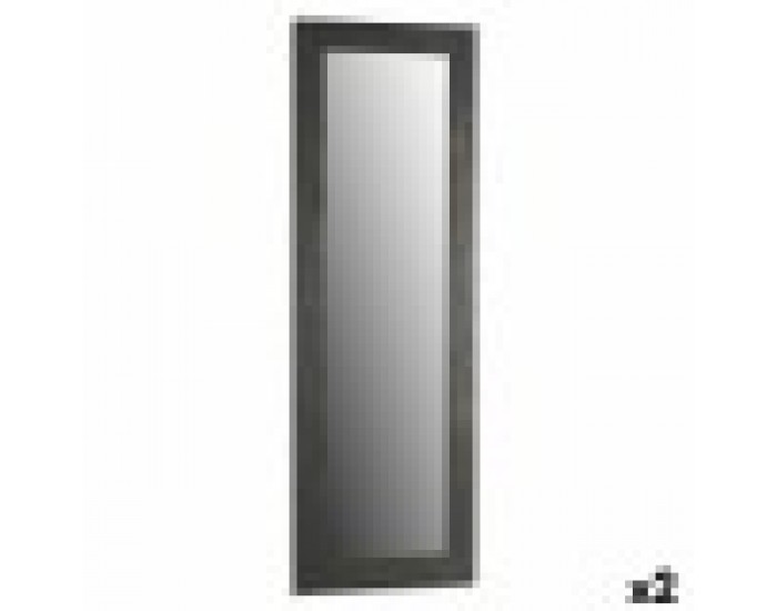 Стенно огледало Сив Дървен Cтъкло 46 x 136 x 2 cm (2 броя) Стенно огледало Сив Дървен Cтъкло 46 x 136 x 2 cm (2 броя)