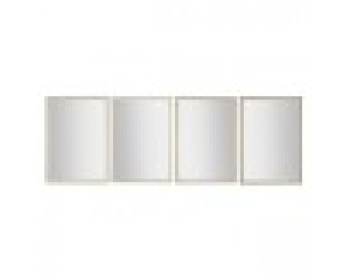 Стенно огледало Home ESPRIT Бял Кафяв Бежов Сив Кристал полистирен 70 x 2 x 97 cm (4 броя) Стенно огледало Home ESPRIT Бял Кафяв Бежов Сив Кристал полистирен 70 x 2 x 97 cm (4 броя)