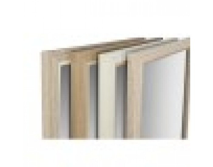 Стенно огледало Home ESPRIT Бял Кафяв Бежов Сив Кристал полистирен 66 x 2 x 92 cm (4 броя)