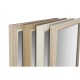 Стенно огледало Home ESPRIT Бял Кафяв Бежов Сив Кристал полистирен 66 x 2 x 92 cm (4 броя)