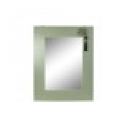 Стенно огледало DKD Home Decor Ела Естествен Червен Метал Зелен Ориенталски Дървен MDF (70 x 2 x 90 cm) - Тоалетки и Огледала