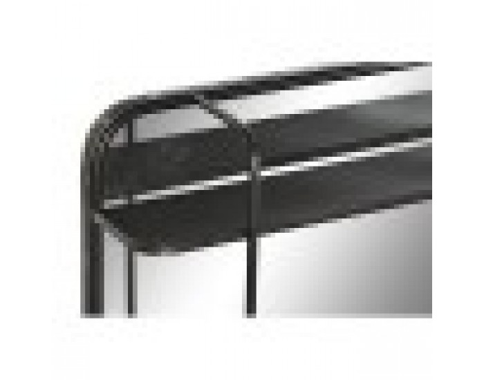 Стенно огледало DKD Home Decor Черен Метал (80 x 12 x 50 cm) Стенно огледало DKD Home Decor Черен Метал (80 x 12 x 50 cm)