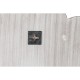 Стенно огледало DKD Home Decor 90 x 1,5 x 90 cm Кристал Естествен Бял Дърво манго Индианец Гранитогрес
