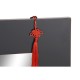 Стенно огледало DKD Home Decor Син Червен Ела Дървен MDF (70 x 2 x 90 cm)