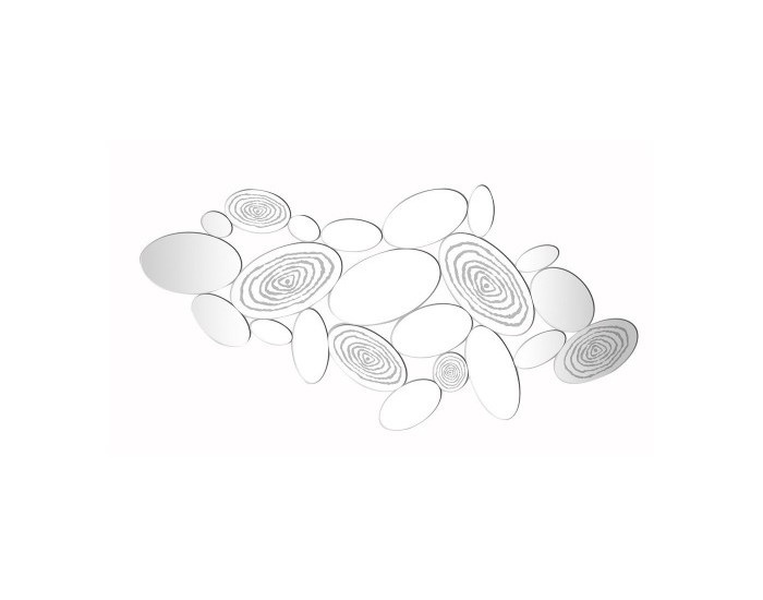 Стенно огледало DKD Home Decor Кристал (119 x 1.5 x 61 cm) Стенно огледало DKD Home Decor Кристал (119 x 1.5 x 61 cm)