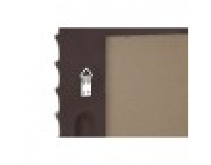 Стенно огледало Home ESPRIT Златен Смола Огледало 95 x 8 x 95 cm