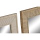 Стенно огледало Home ESPRIT Кафяв Естествен Scandi 93,5 X 2,5 X 134 cm (2 броя) Стенно огледало Home ESPRIT Кафяв Естествен Scandi 93,5 X 2,5 X 134 cm (2 броя)