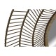Стенно огледало Home ESPRIT Естествен Тропически 110 x 2,5 x 110 cm Стенно огледало Home ESPRIT Естествен Тропически 110 x 2,5 x 110 cm