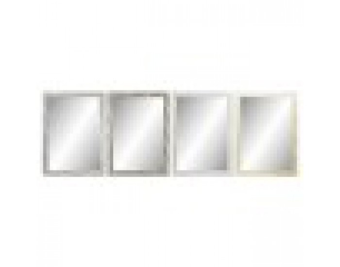 Стенно огледало DKD Home Decor Кристал полистирен Тропически Лист на растение (70 x 2 x 97 cm) (4 броя) Стенно огледало DKD Home Decor Кристал полистирен Тропически Лист на растение (70 x 2 x 97 cm) (4 броя)