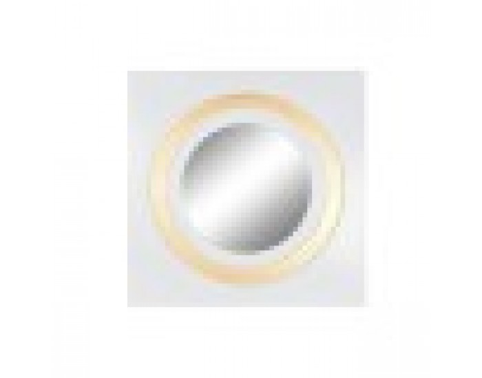 Стенно огледало Home ESPRIT Бял Златен Кристал Желязо 90 x 4 x 90 cm Стенно огледало Home ESPRIT Бял Златен Кристал Желязо 90 x 4 x 90 cm