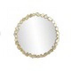 Стенно огледало DKD Home Decor 86 x 3 x 86 cm 84 x 4 x 84 cm Кристал Златен Алуминий - Тоалетки и Огледала