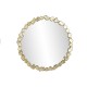 Стенно огледало DKD Home Decor 86 x 3 x 86 cm 84 x 4 x 84 cm Кристал Златен Алуминий