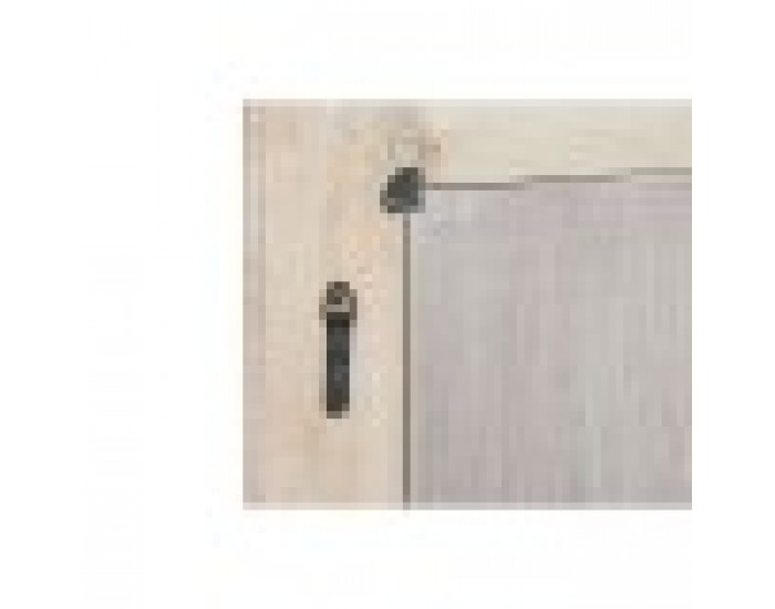 Стенно огледало Home ESPRIT Бял Естествен Дърво манго Слон Индианец 83 x 4 x 121 cm