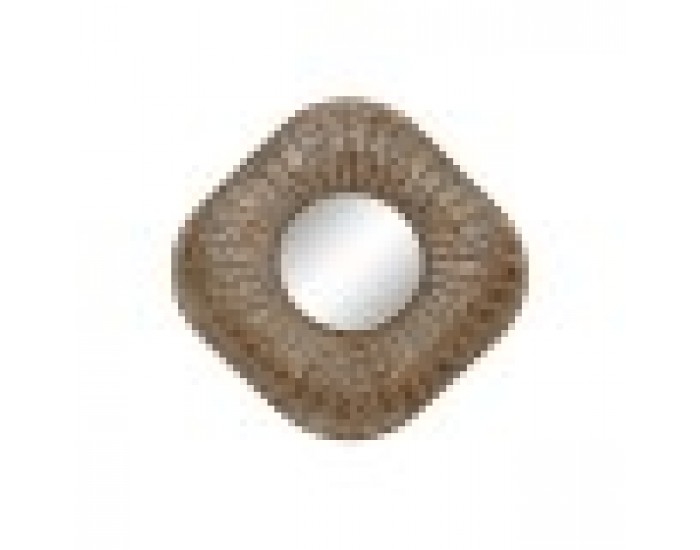 Стенно огледало Home ESPRIT Bali 102 X 13,5 X 102 cm Стенно огледало Home ESPRIT Bali 102 X 13,5 X 102 cm