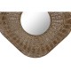 Стенно огледало Home ESPRIT Bali 102 X 13,5 X 102 cm Стенно огледало Home ESPRIT Bali 102 X 13,5 X 102 cm
