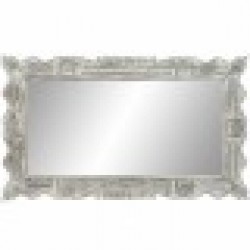 Стенно огледало DKD Home Decor 148 x 3 x 86 cm Кристал Златен Дървен Дърво манго - Тоалетки и Огледала
