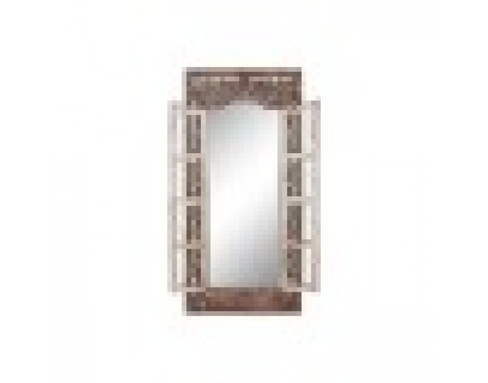 Огледало Home ESPRIT Син Дървен 90 x 4 x 180 cm Огледало Home ESPRIT Син Дървен 90 x 4 x 180 cm