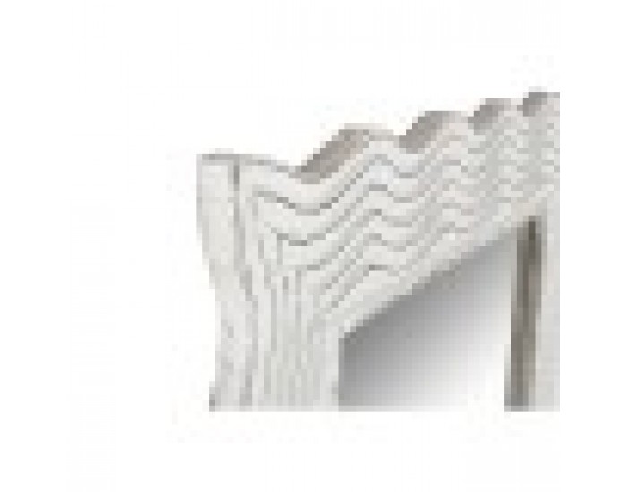 Стенно огледало Home ESPRIT Бял Гранитогрес Scandi 89 x 2,5 x 178 cm