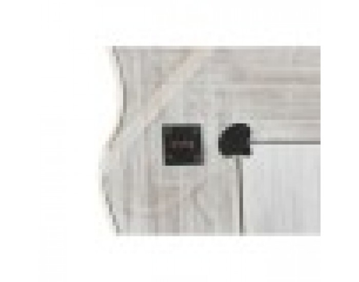 Стенно огледало Home ESPRIT Бял Гранитогрес Scandi 89 x 2,5 x 178 cm