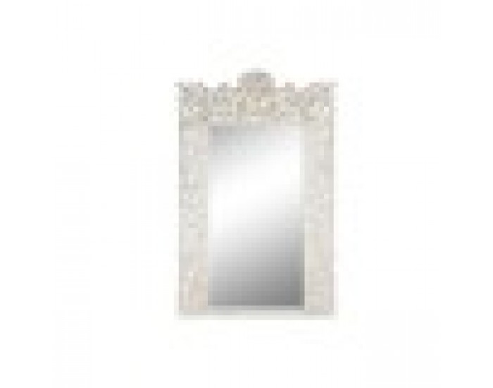 Стенно огледало Home ESPRIT Бял Кристал Дърво манго Индианец Гранитогрес 150 x 5 x 242 cm Стенно огледало Home ESPRIT Бял Кристал Дърво манго Индианец Гранитогрес 150 x 5 x 242 cm