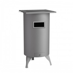 Wood Stove FM Calefacción BH7 Кръгъл Ø 42 x 78,4 cm - Барбекюта и Аксесоари за Барбекюта