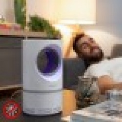 Лампа против Комари чрез Засмукване KL Virvel InnovaGoods - Инструменти, Аксесоари за градината