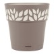 Self-watering pot Cloe Кафяв Пластмаса (19 x 19 x 19 cm) Self-watering pot Cloe Кафяв Пластмаса (19 x 19 x 19 cm)