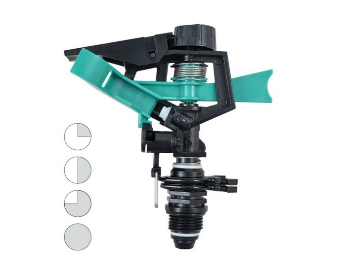 Пръскачка за Поливане Ferrestock SEC-CIR Черен M1/2" Твърда пластмаса Пръскачка за Поливане Ferrestock SEC-CIR Черен M1/2" Твърда пластмаса