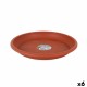 Чинийка за Саксия Dem Squares Кафяв 32 cm (6 броя) Чинийка за Саксия Dem Squares Кафяв 32 cm (6 броя)