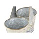 Саксия DKD Home Decor Розов Метал Shabby Chic (24 x 12 x 23 cm) Саксия DKD Home Decor Розов Метал Shabby Chic (24 x 12 x 23 cm)