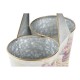 Саксия DKD Home Decor Розов Метал Shabby Chic (24 x 12 x 23 cm) Саксия DKD Home Decor Розов Метал Shabby Chic (24 x 12 x 23 cm)