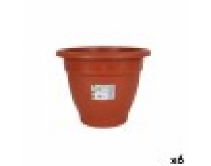 Саксия Dem Squares Кръгъл Кафяв 30 x 30 x 23,5 cm (6 броя)