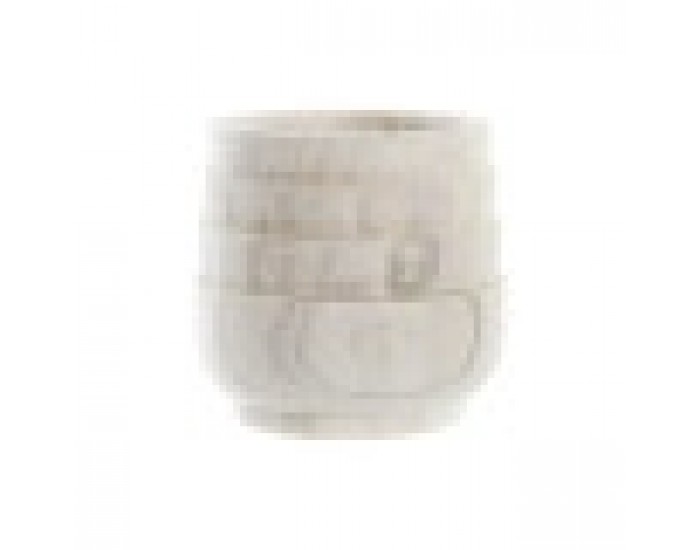 Саксия DKD Home Decor Кафяв Boho (17 x 17 x 16 cm)