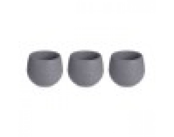 Комплект Саксии за цветя 6,2 x 6,2 x 6,6 cm Антрацит Пластмаса (8 броя)