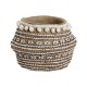 Саксия Home ESPRIT Бял Кафяв Бежов Светло кафяв Цимент Тропически 25 x 25 x 18 cm Саксия Home ESPRIT Бял Кафяв Бежов Светло кафяв Цимент Тропически 25 x 25 x 18 cm