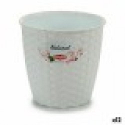 Саксия Stefanplast Бял Пластмаса 14 x 13 x 14 cm (12 броя) - Стоки за Градинарство, Саксии, Системи за поливане