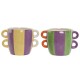 Саксия Home ESPRIT Многоцветен Dolomite 22,5 X 16 X 15 cm (2 броя) Саксия Home ESPRIT Многоцветен Dolomite 22,5 X 16 X 15 cm (2 броя)