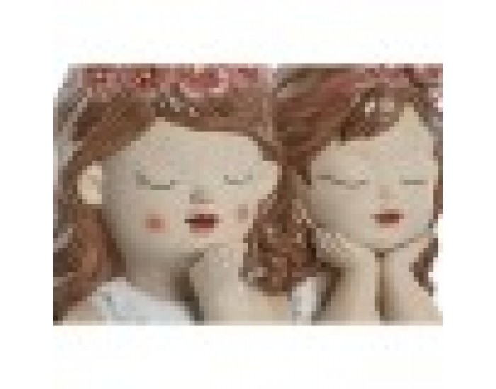 Саксия Home ESPRIT Бял Бежов Розов Dolomite chica 12 x 14 x 18 cm (2 броя) Саксия Home ESPRIT Бял Бежов Розов Dolomite chica 12 x 14 x 18 cm (2 броя)