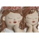 Саксия Home ESPRIT Бял Бежов Розов Dolomite chica 12 x 14 x 18 cm (2 броя) Саксия Home ESPRIT Бял Бежов Розов Dolomite chica 12 x 14 x 18 cm (2 броя)