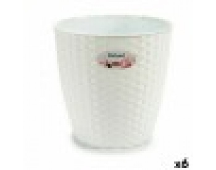 Саксия Stefanplast Бял Пластмаса 24 x 22,5 x 24 cm (6 броя) Саксия Stefanplast Бял Пластмаса 24 x 22,5 x 24 cm (6 броя)
