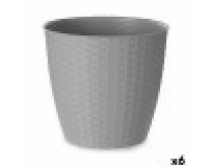 Саксия Stefanplast Сив Пластмаса 24 x 22,3 x 24 cm (6 броя) Саксия Stefanplast Сив Пластмаса 24 x 22,3 x 24 cm (6 броя)