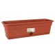 Саксия с Чинийка Dem Greentime Квадратен Кафяв 60 x 20 x 17,3 cm (6 броя) Саксия с Чинийка Dem Greentime Квадратен Кафяв 60 x 20 x 17,3 cm (6 броя)