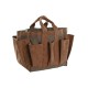 Поставки за инструменти Home ESPRIT Чанта Градина Кафяв 47 x 18 x 27 cm Поставки за инструменти Home ESPRIT Чанта Градина Кафяв 47 x 18 x 27 cm