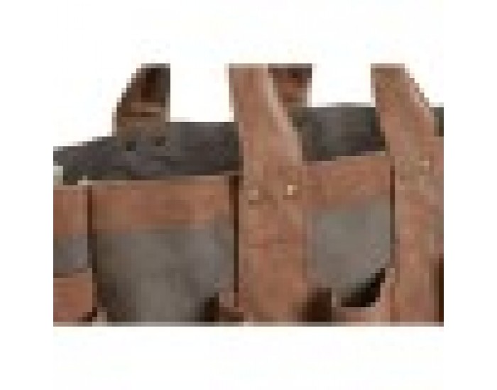 Поставки за инструменти Home ESPRIT Чанта Градина Кафяв 47 x 18 x 27 cm Поставки за инструменти Home ESPRIT Чанта Градина Кафяв 47 x 18 x 27 cm