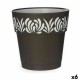 Саксия за самостоятелно поливане Stefanplast Gaia Антрацит Пластмаса 25 x 25 x 25 cm (6 броя) Саксия за самостоятелно поливане Stefanplast Gaia Антрацит Пластмаса 25 x 25 x 25 cm (6 броя)