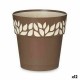 Саксия за самостоятелно поливане Stefanplast Cloe Кафяв Пластмаса 19 x 19 x 19 cm (12 броя) Саксия за самостоятелно поливане Stefanplast Cloe Кафяв Пластмаса 19 x 19 x 19 cm (12 броя)