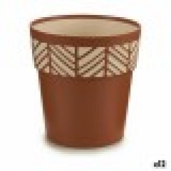 Саксия за самостоятелно поливане Stefanplast Orfeo теракота Пластмаса 19 x 19 x 19 cm (12 броя) - Стоки за Градинарство, Саксии, Системи за поливане
