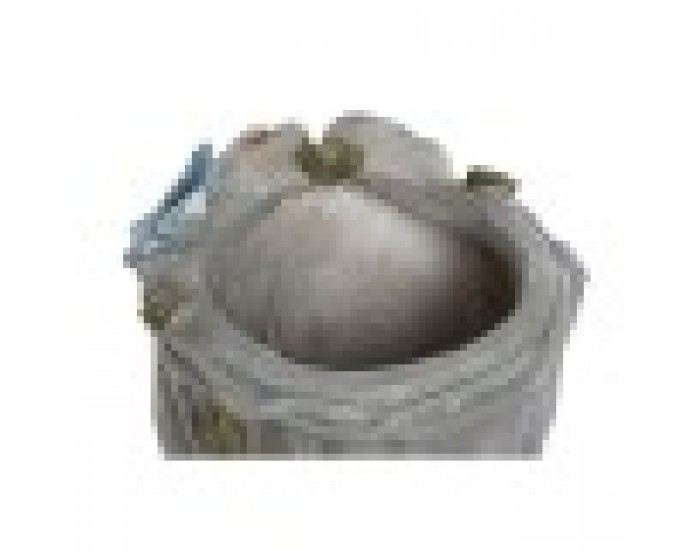 Саксия Home ESPRIT Многоцветен Сметана Магнезиев chica 32 X 30 X 48 cm