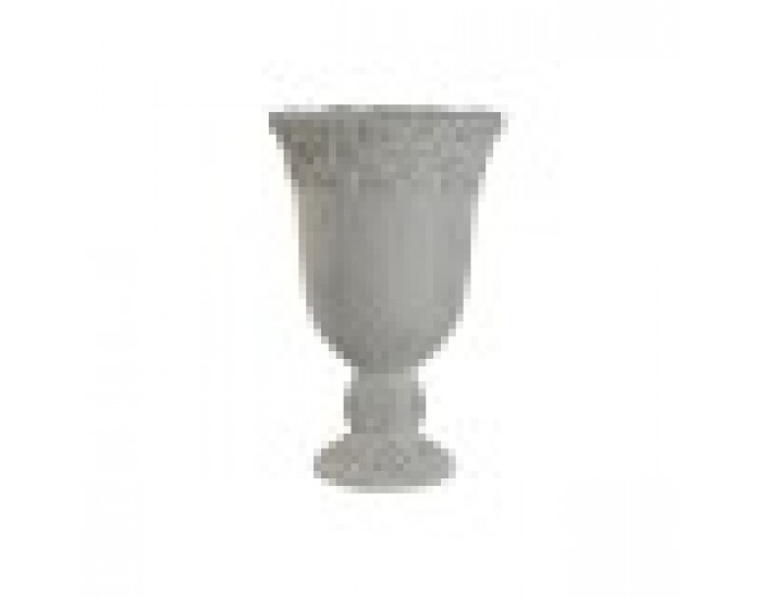 Саксия Home ESPRIT Бял Цимент романтичен Износени 31 x 31 x 49 cm Саксия Home ESPRIT Бял Цимент романтичен Износени 31 x 31 x 49 cm